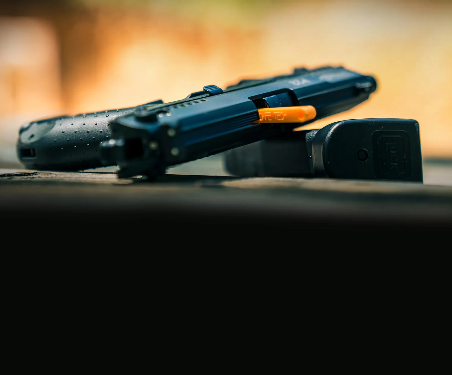 At the range